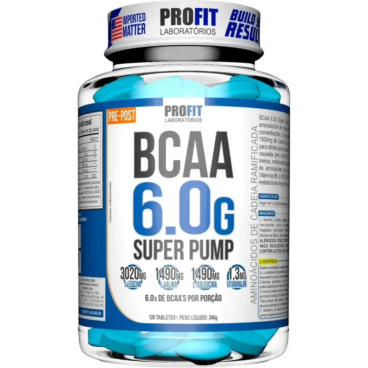 Bcaa 6,0g Super Pump 120ta Sapporo