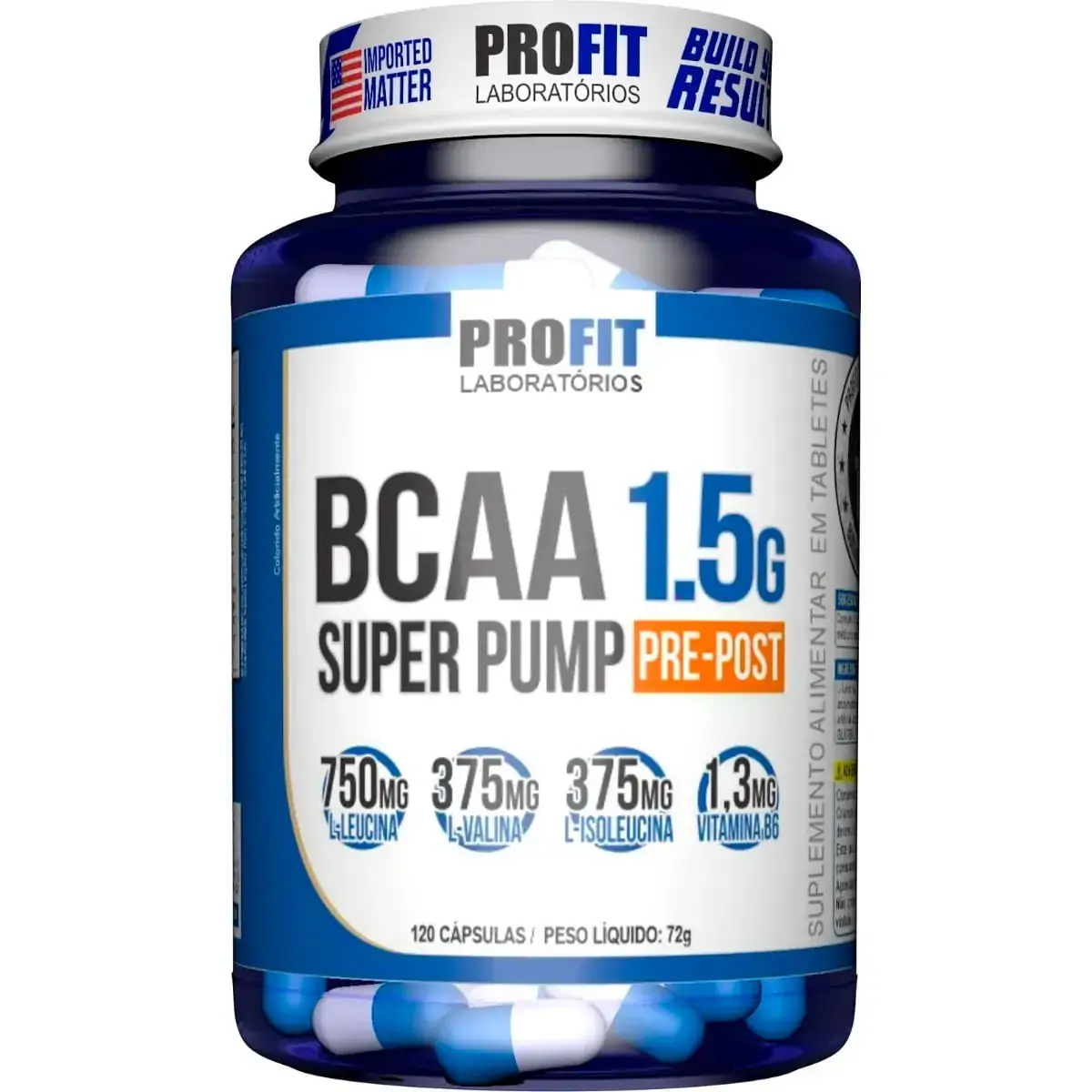 Bcaa 1.5g Super Pump 120caps