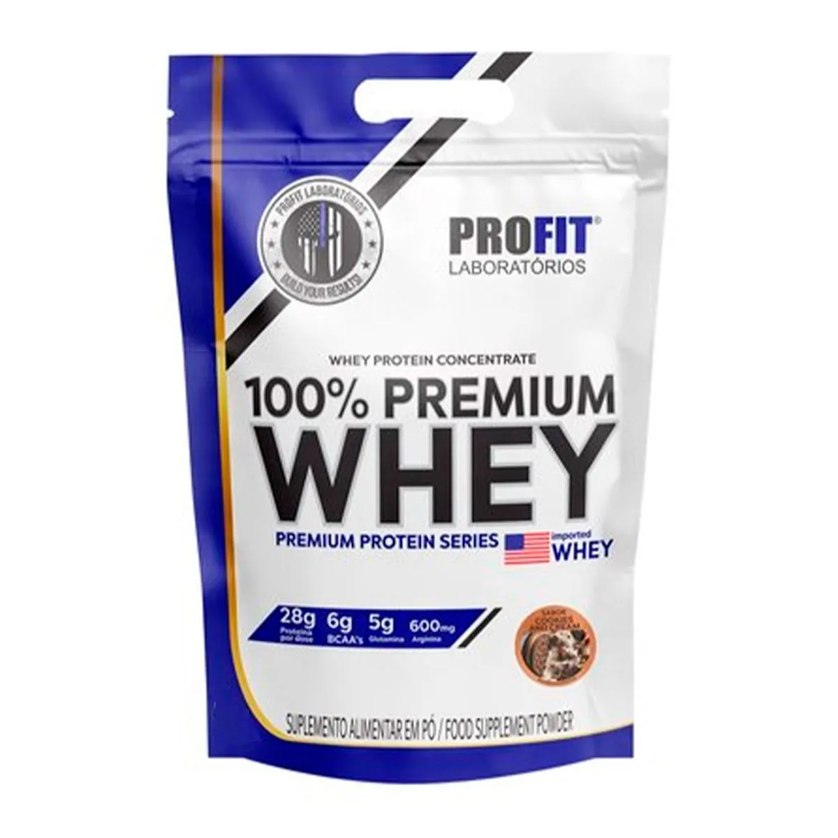 Whey Protein 100% Whey Premium 840g Cookies and Cream Profit