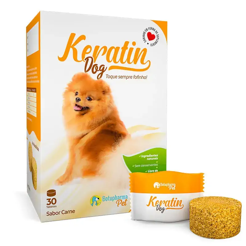 Suplemento para Cães Keratin Dog Botupharma