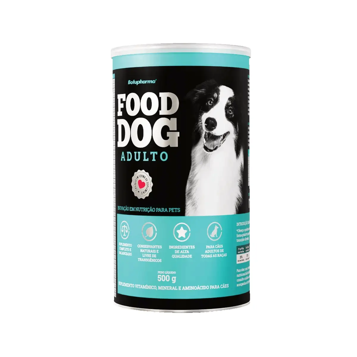Suplemento Food Dog Adulto Manutenção 500g