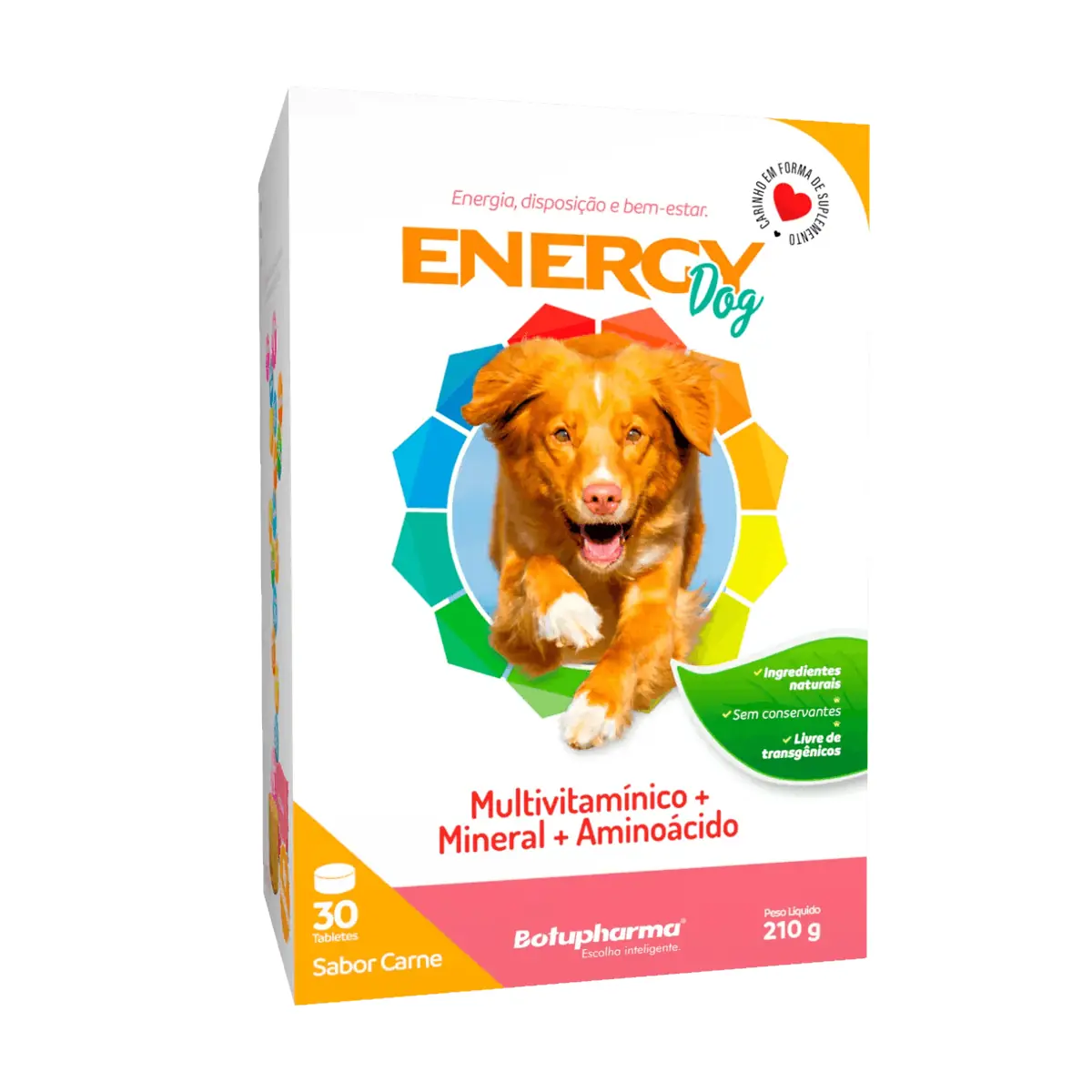 Suplemento para Cães Energy Dog 30 tabletes
