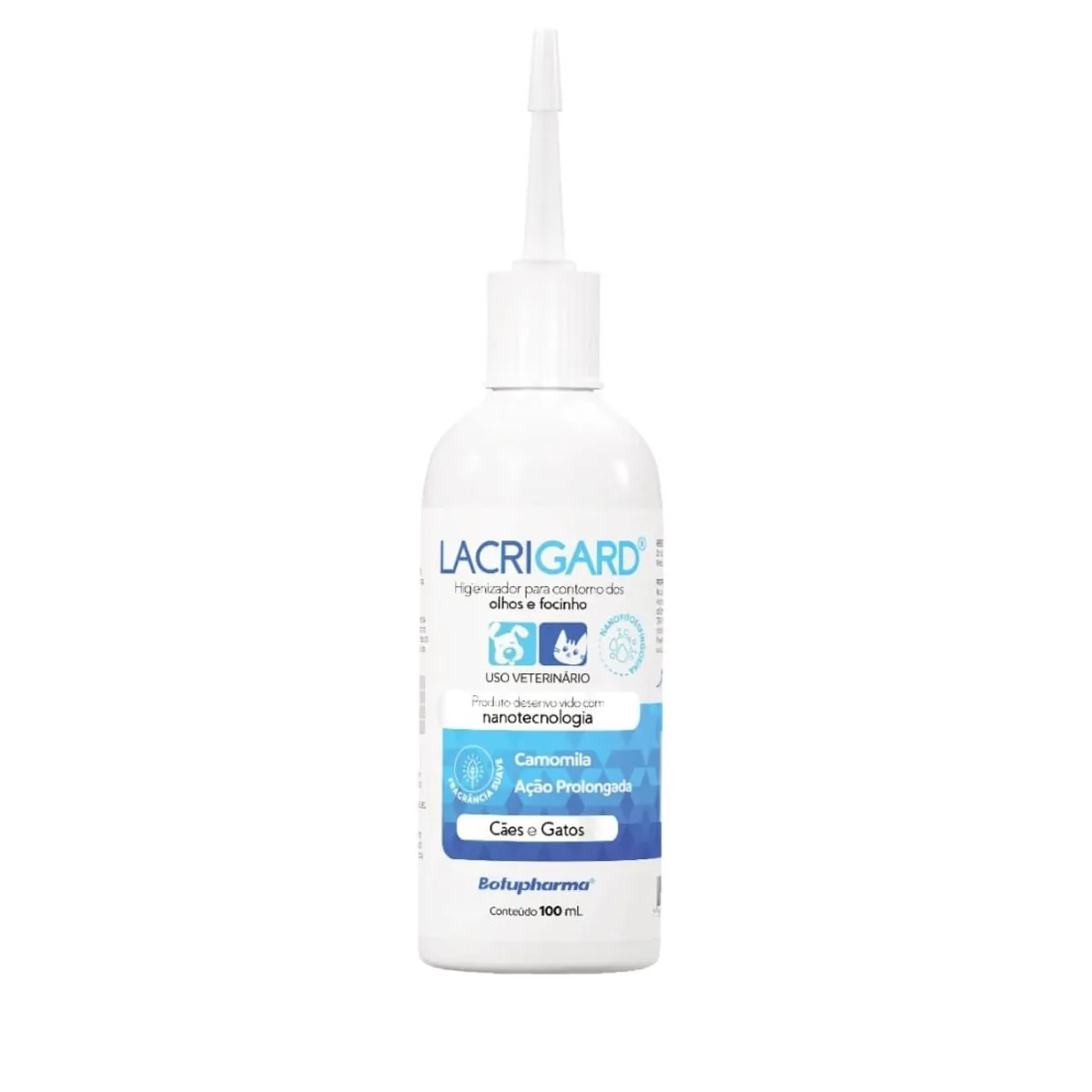 LACRIGARD HIGIENIZADOR CONTORNOS DOS OLHOS FOCINHOS 100ML CÃES E GATOS