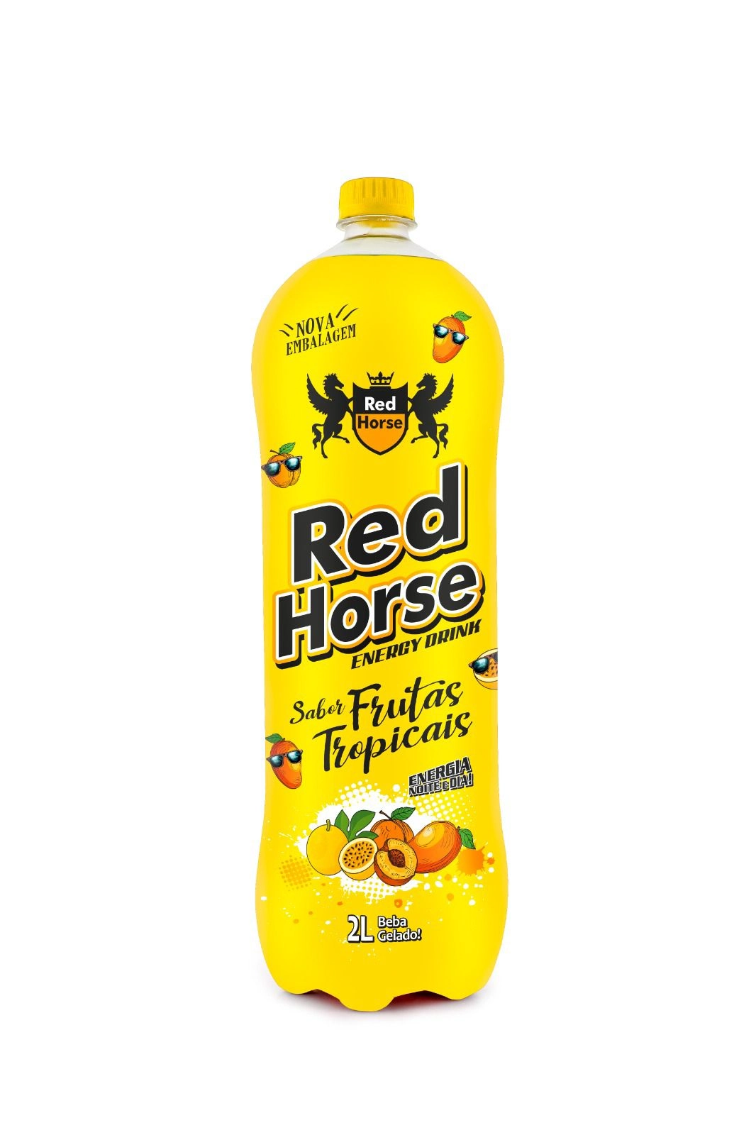 Energetico Red Horse Frutas Tropicais Pet 2 L Cx 06un