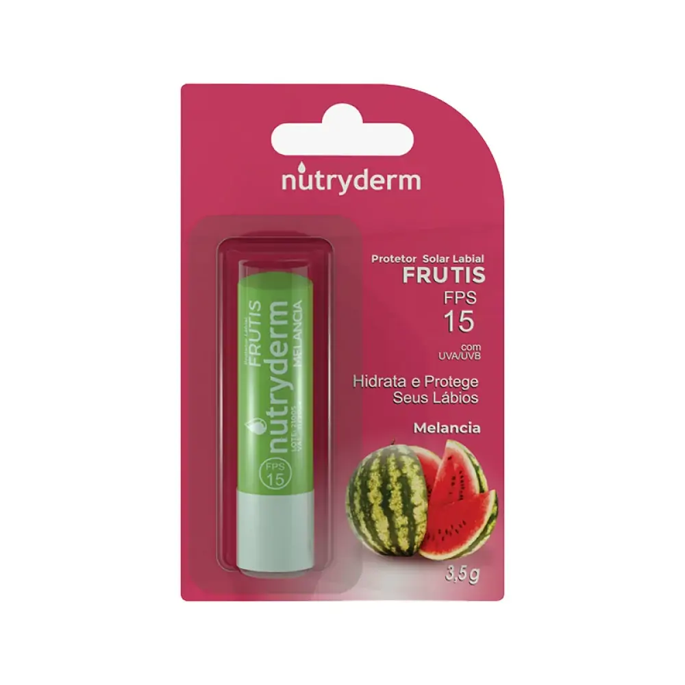Prot. Solar Labial Melancia Nutryderm Fps