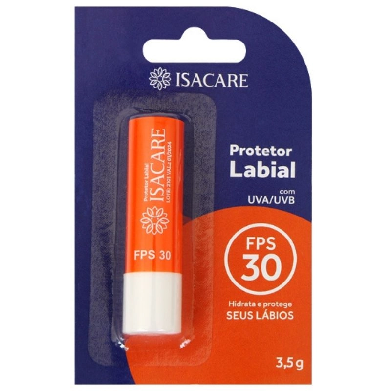 Isacare Protetor Labial Fps 30 35g