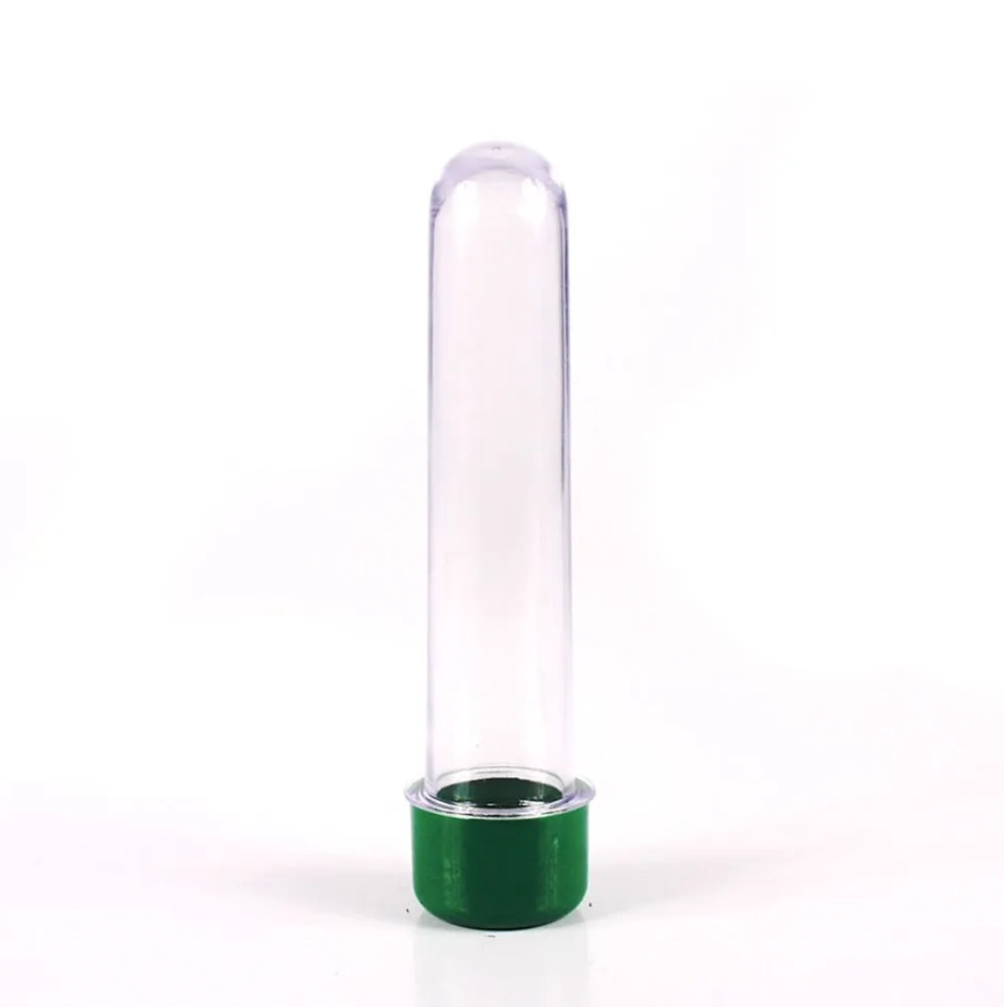Tubo Aquarela Ps. Transp./verde 13cm 10u
