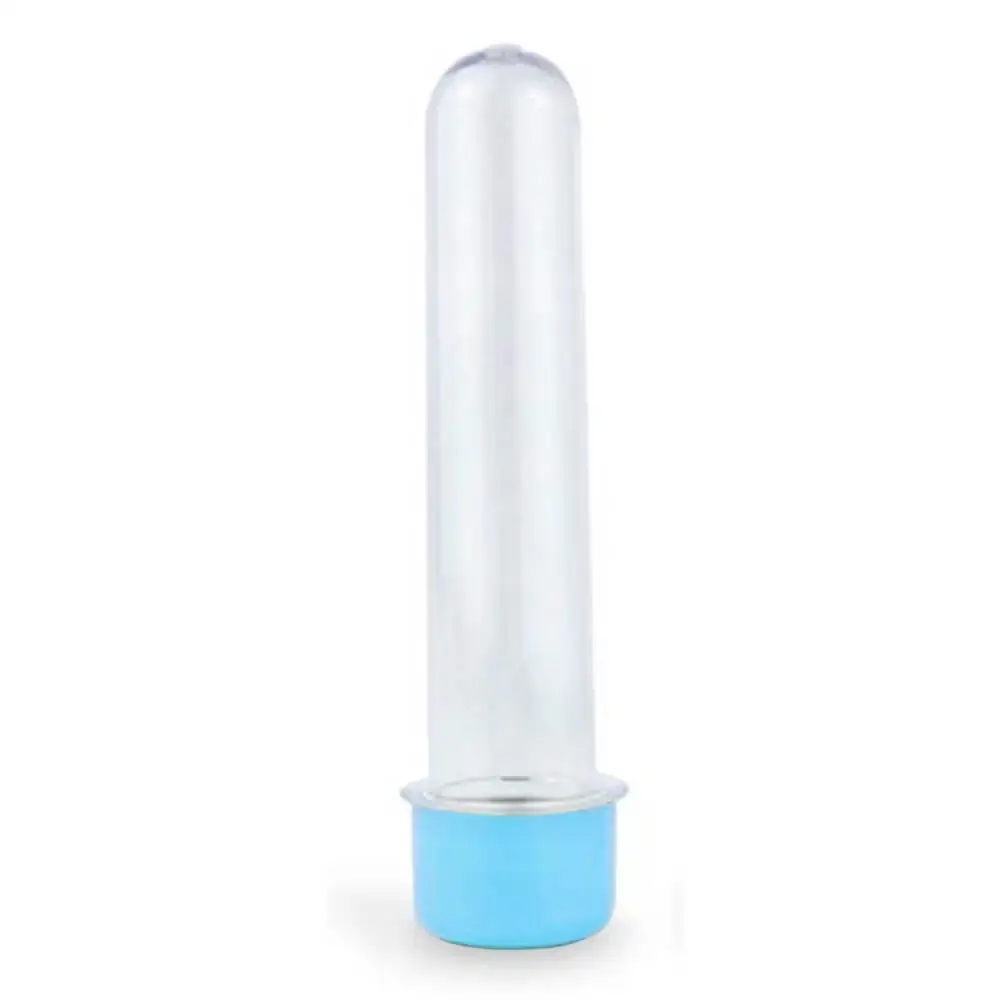Tubo Ps 13cm Tampa Azul Bebe