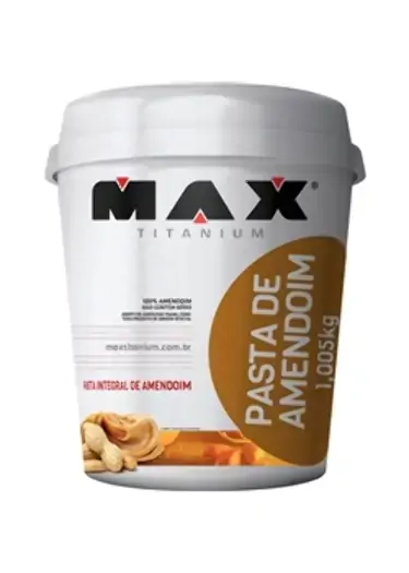 Pasta De Amendoim Max Titanium 1kg