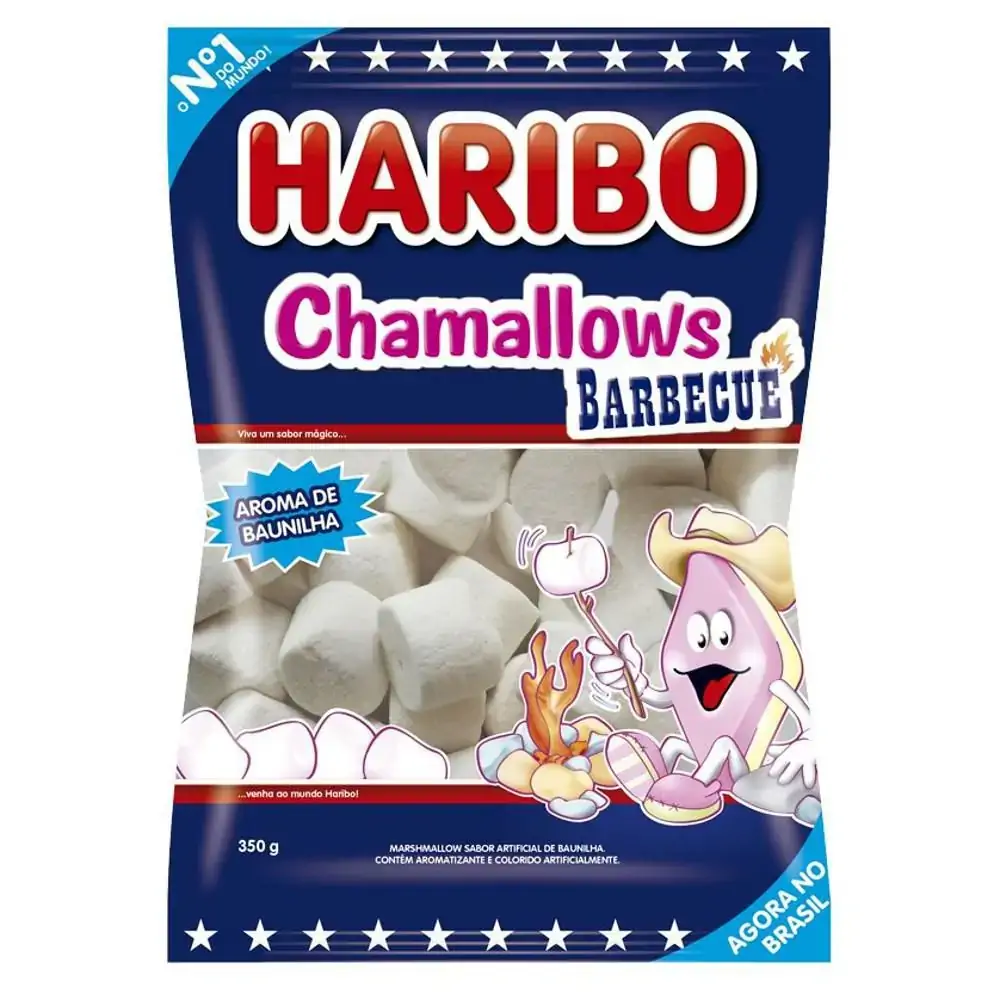 Marshmallow Haribo 350g Barbecue