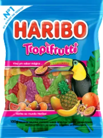Bala Haribo 100g Tropifrutti
