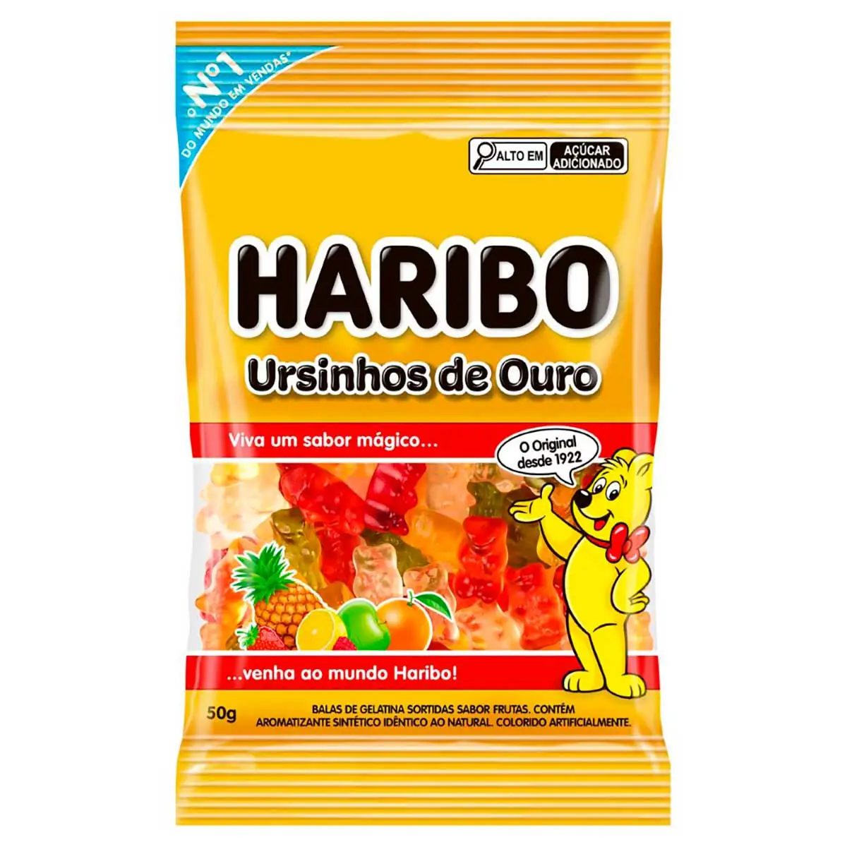 Bala de Gelatina Ursinhos de Ouro