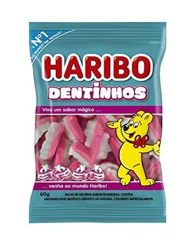Bala de Gelatina Dentinhos