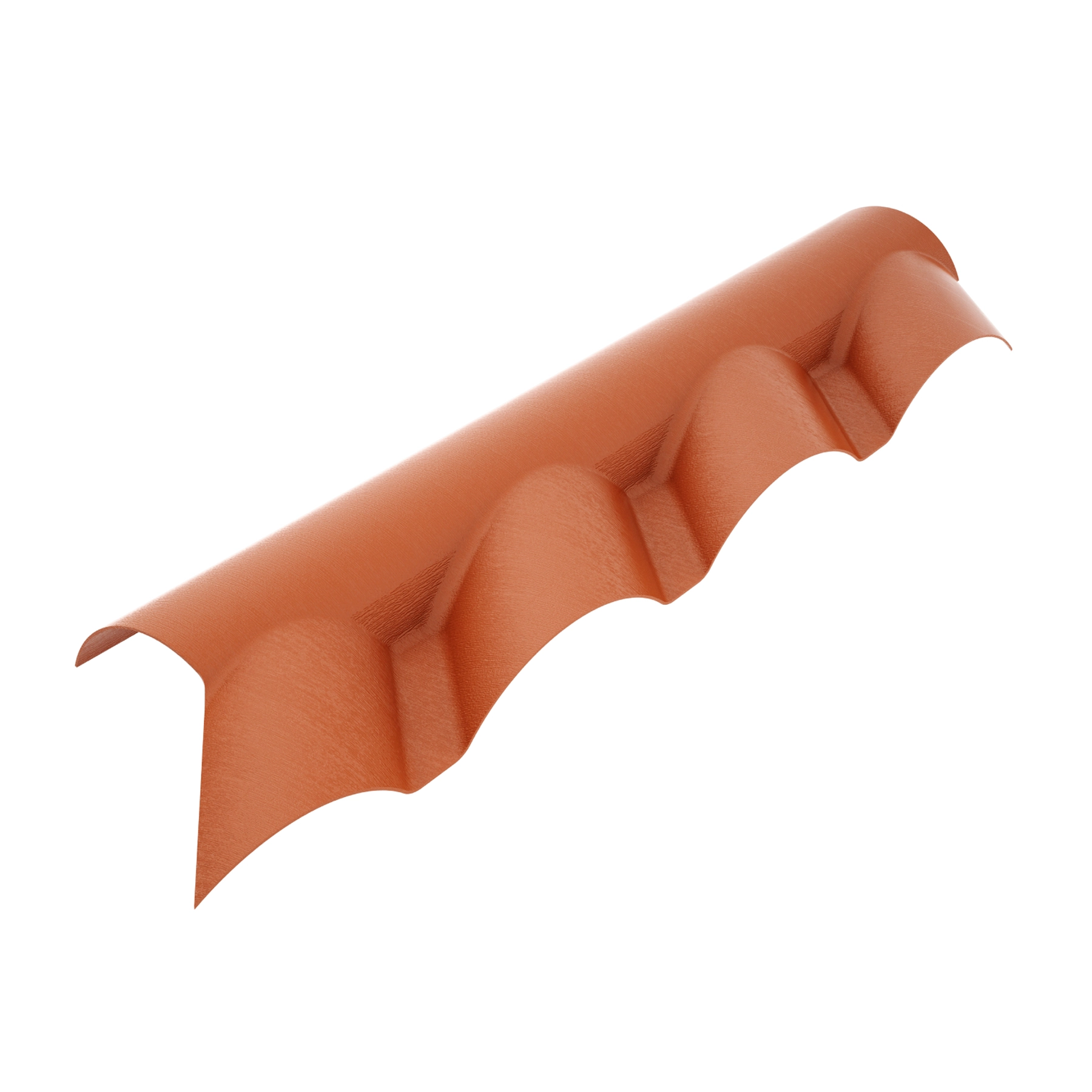 Espigão de PVC Inferior Terracota Afort
