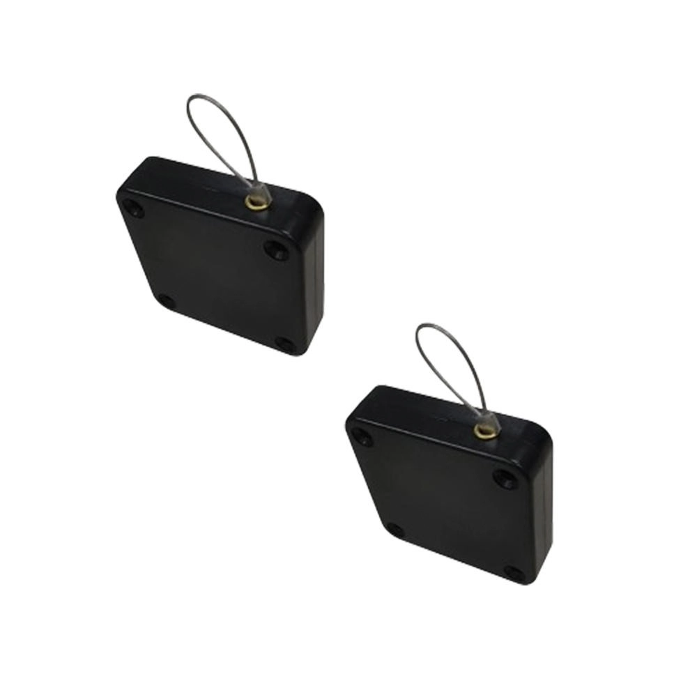 Kit 2 Unidades De Mola Para Fechamento Automático De Porta Cabo Retrátil