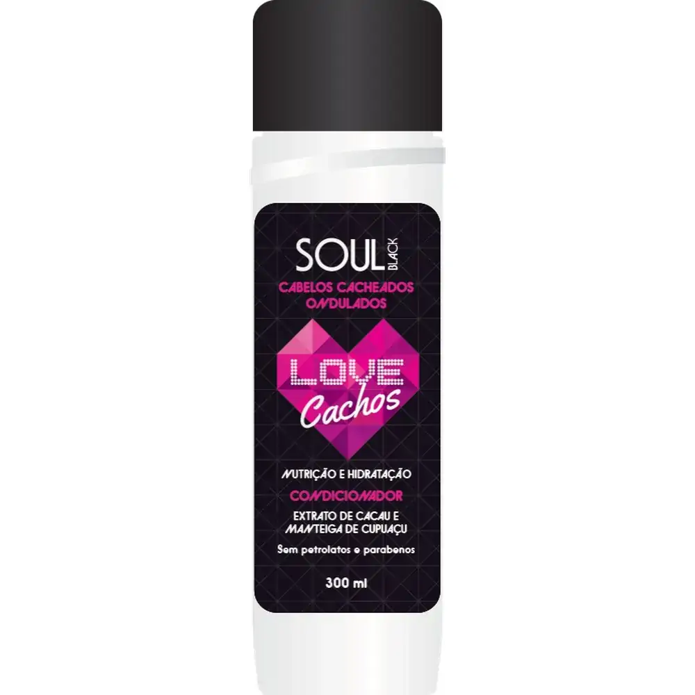 Cond Soul Black 300ml Love Cachos