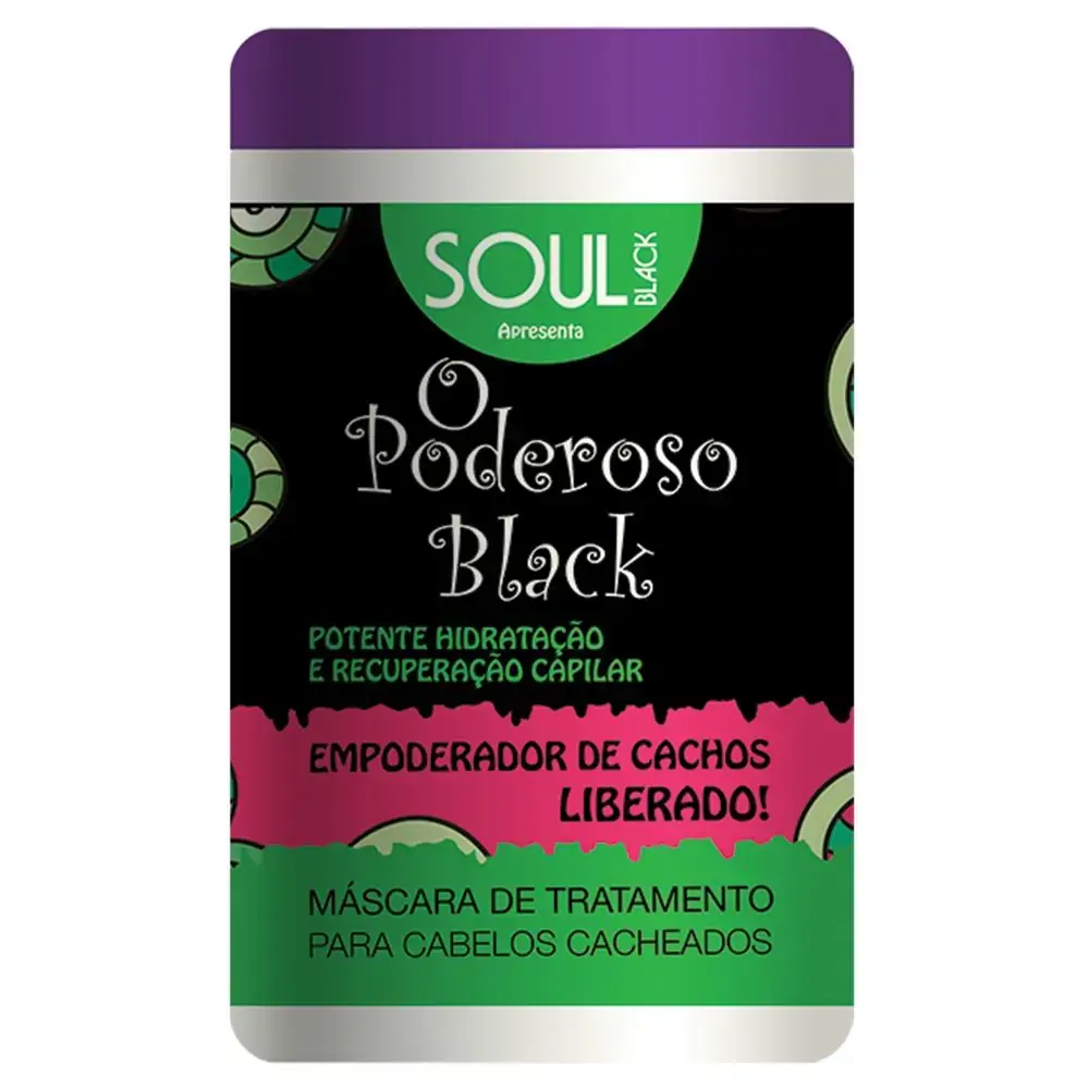 Masc Hid Soul Black 1k O Poderoso