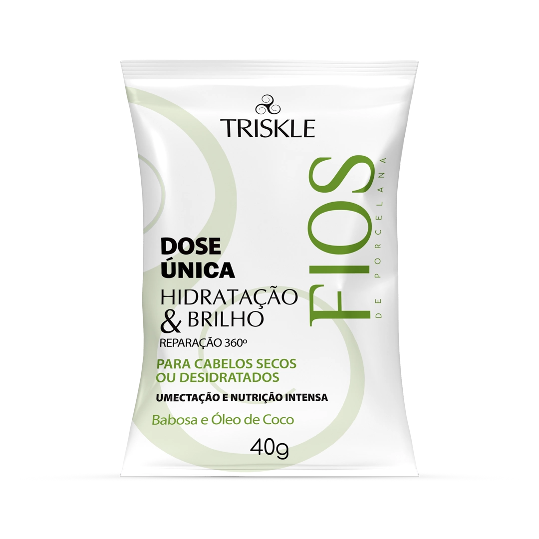 Ampola Triskle Dose Unica Hidra E Brilho