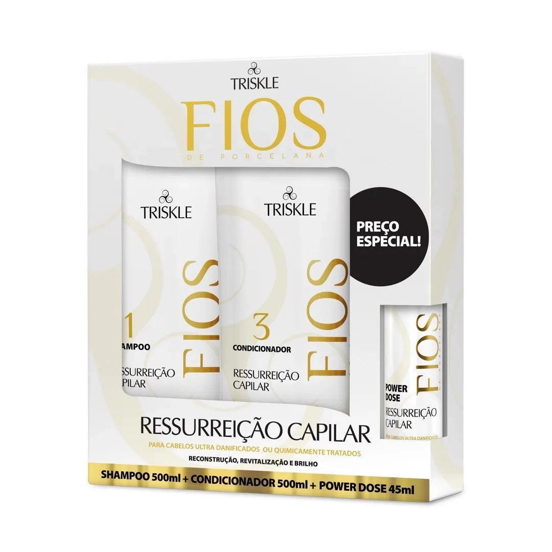 Kit Ressureição Capilar Triskle