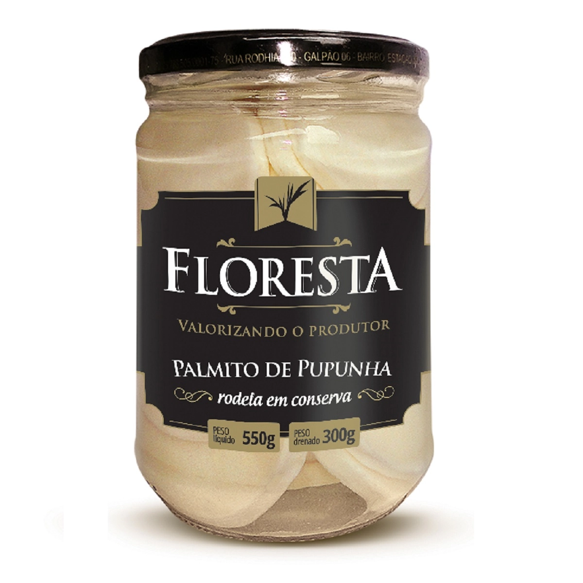 Palmito Pupunha Rodela Floresta 300gr