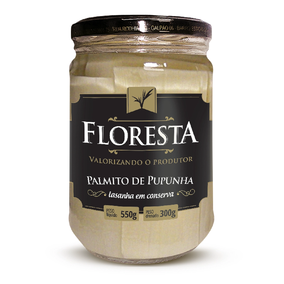 Palmito Pupunha Lasanha Floresta 300gr
