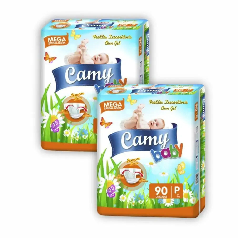 Fralda Desc Inf Camy Baby C/46 Jumbo P