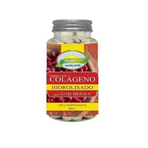 Colágeno Hidrolisado Goji Berry Vit. C 180 Comprimidos Nutrigold