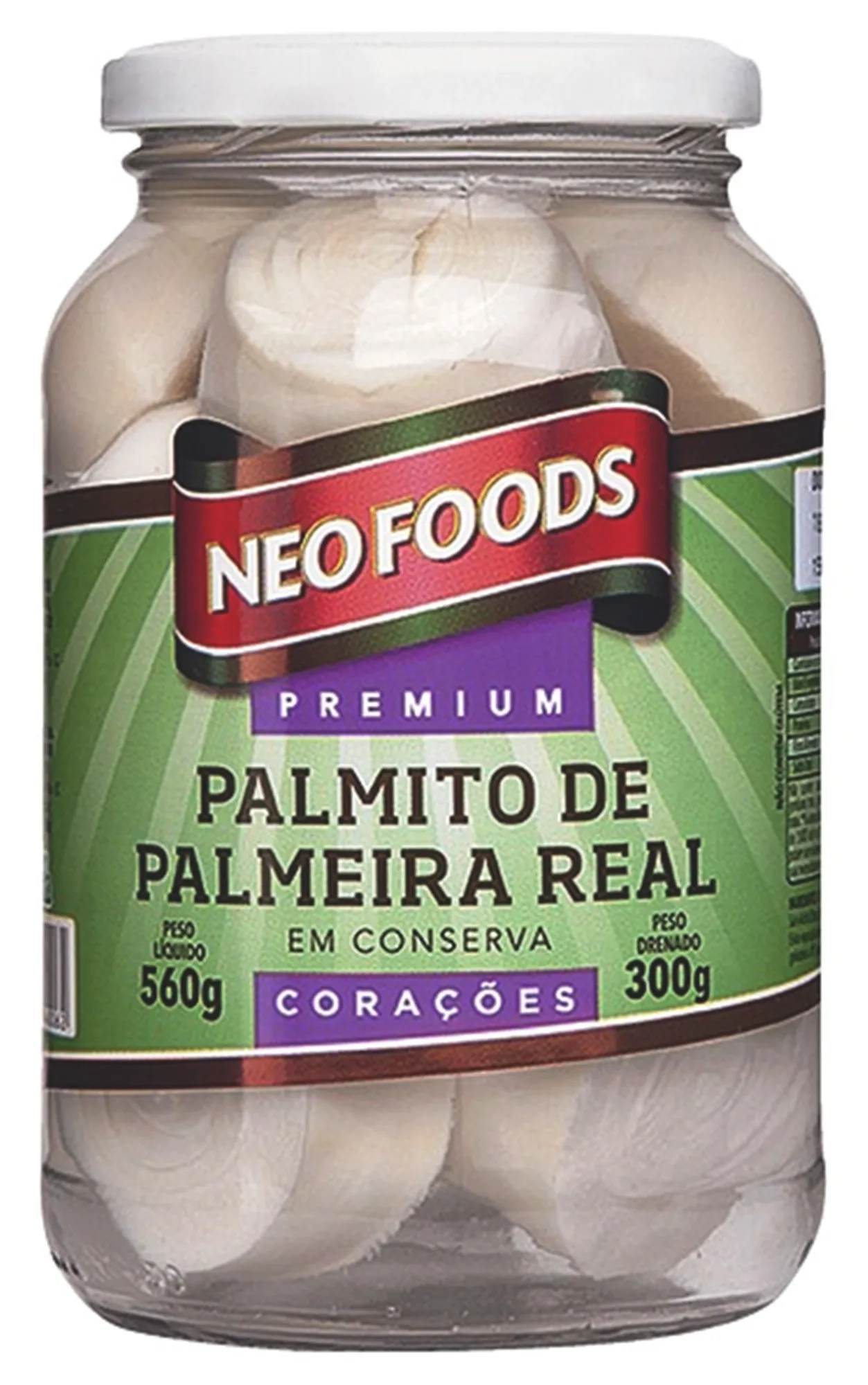 Palmito Neo Foods 300g Coracoes