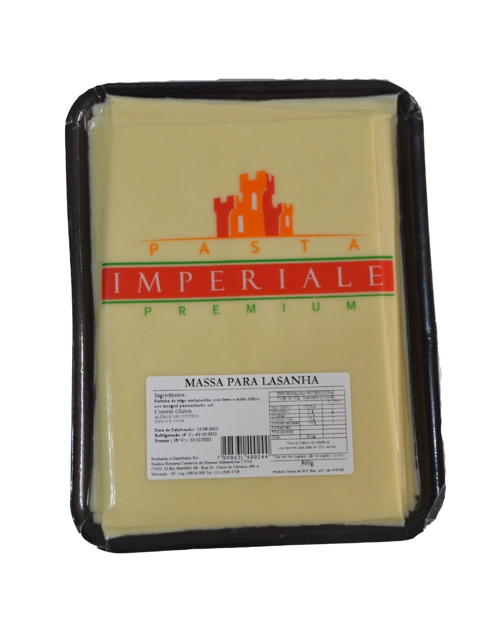 Massa Lasanha Imperiale 500g