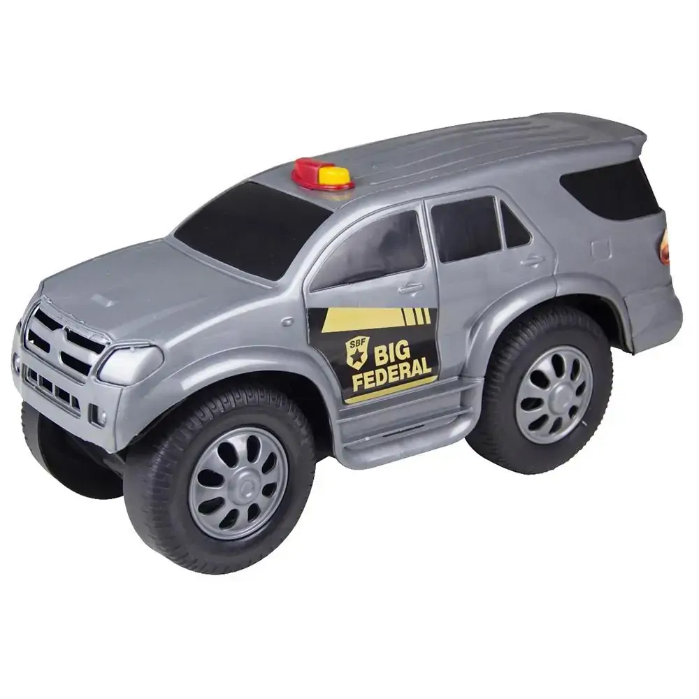 CARRINHO PICK-UP BIG FEDERAL SPEED POLICE - SAMBA TOYS