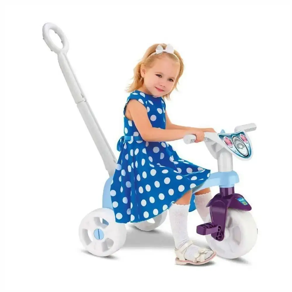 Triciclo Ice Azul C Haste 615 Samba Toys