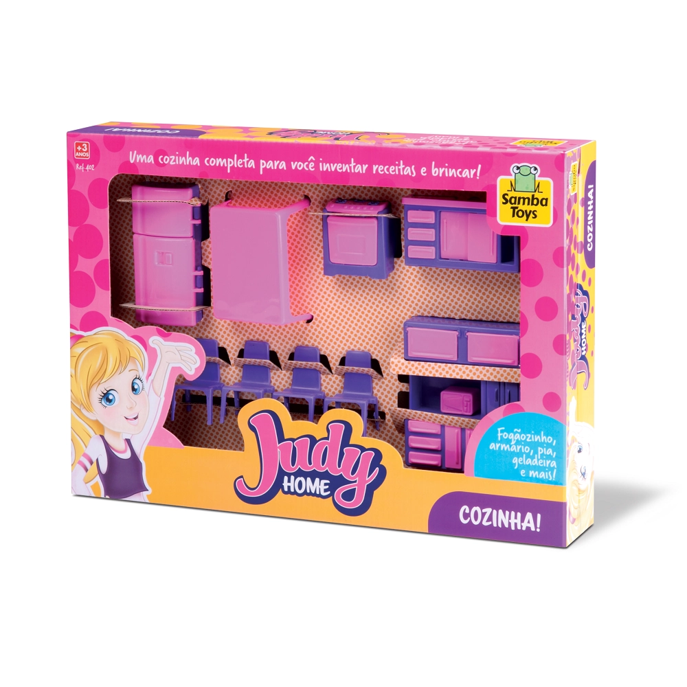 Brinq Judy Home Cozinha C/9 Pcs