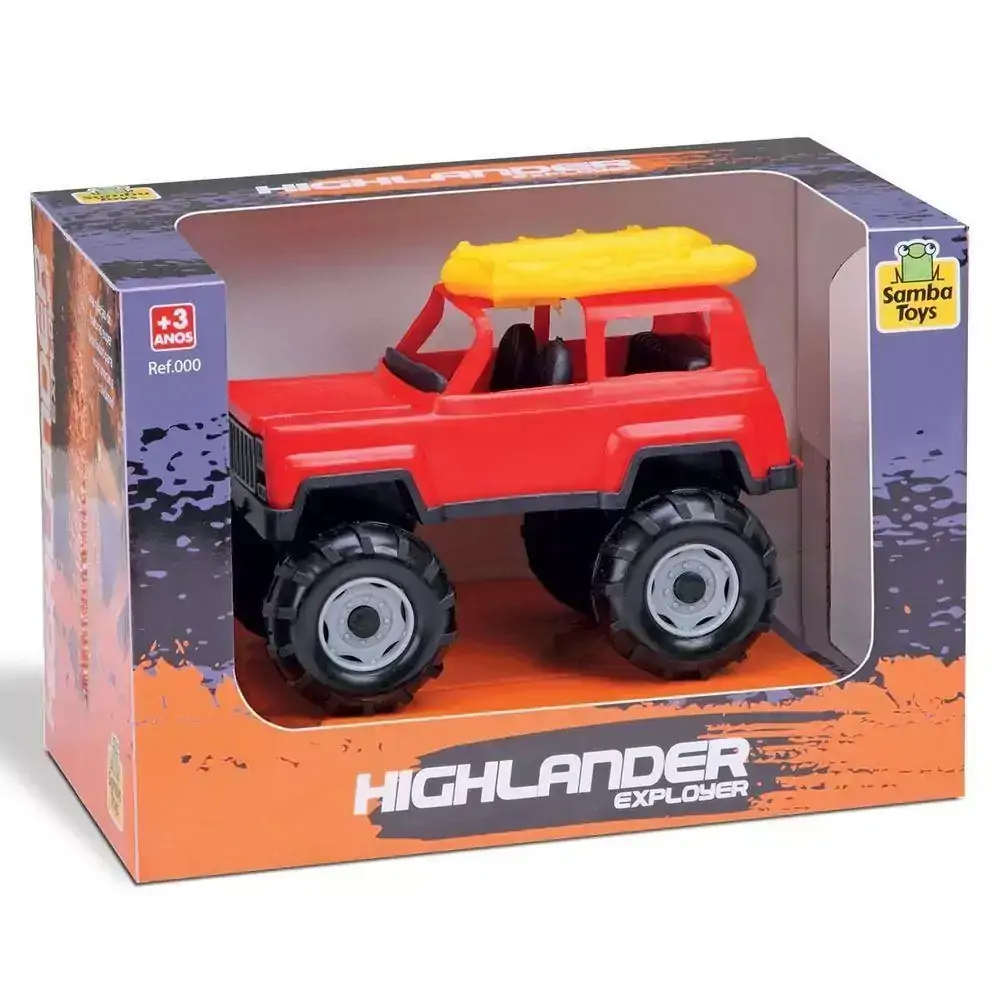 Carro Highlander Explorer 17 Cm Plástico - 138445