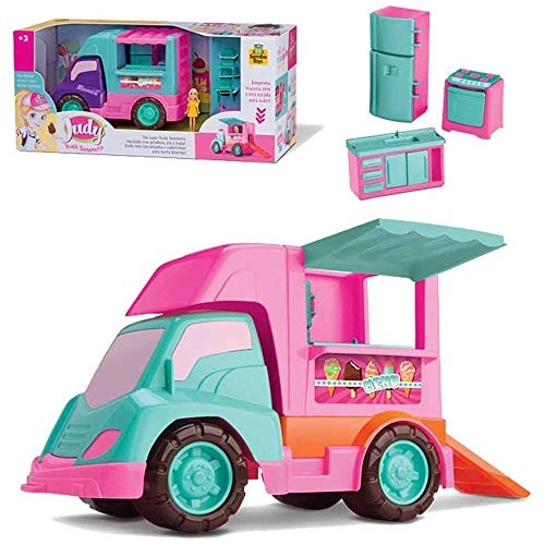 Carrinho Samba Toys Judy Truck Sorveteria Ref.118 Un