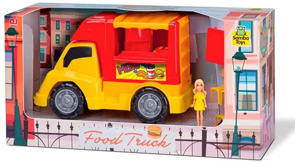 Food Truck Hamburguer Samba Toys