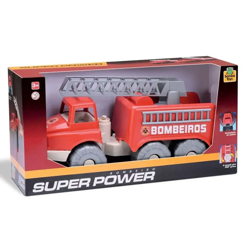 Caminhao Bombeiro Samba Toys
