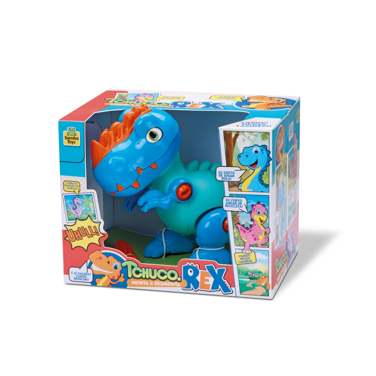 Dinossauro de Montar com Chave Tchuco Rex
