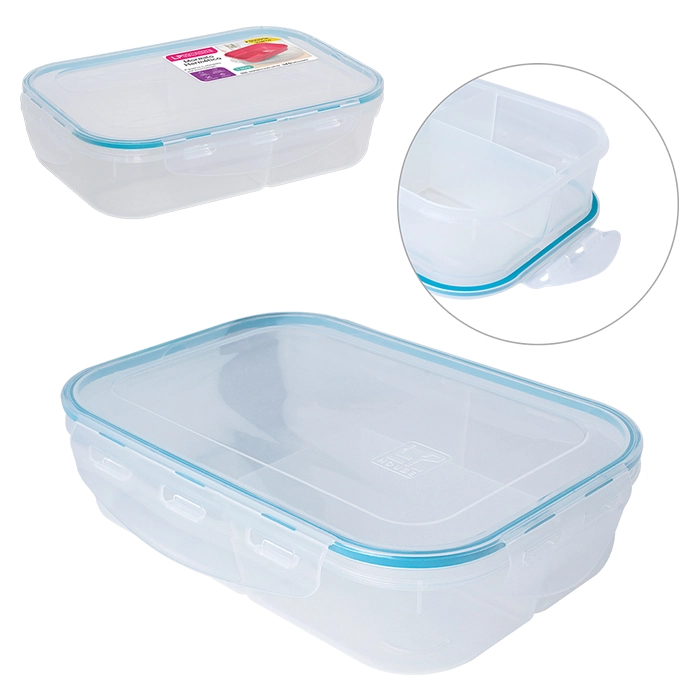 Marmita Plastica Retangular Hermetica 1l Ref 8145 Foodlock