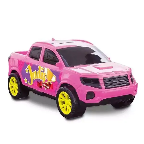 Carrinho Pickup Judy Racing 19 Cm Plástico Cores Sortidas, Samba Toys 0037, +3 Anos - 148016