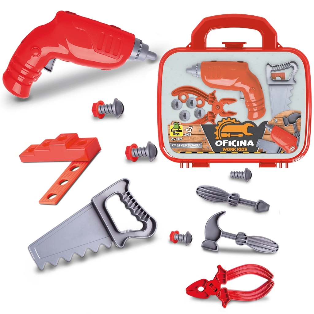 Maleta De Ferramentas Samba Toys 802