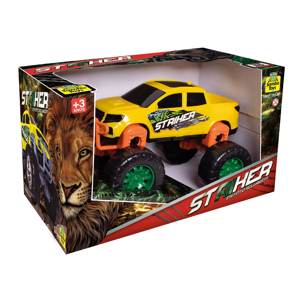 Carro Big Food Striker Selvagem 0038 Samba Toys