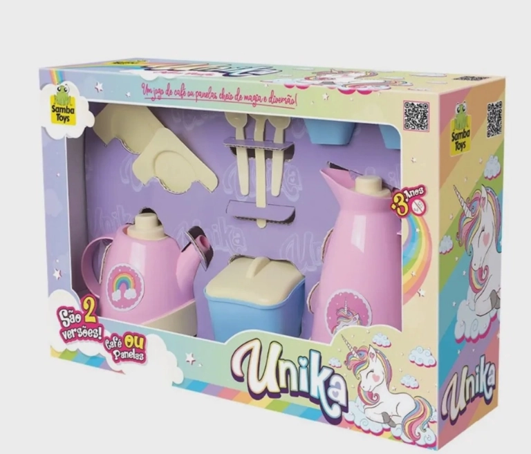 Conjunto Hora Do Cafe Casinha Un Unicornio