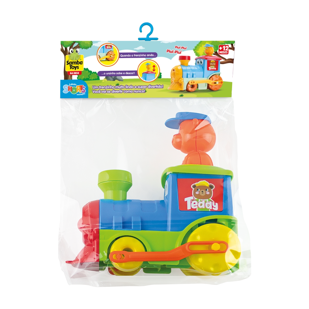 Trem Do Teddy 0858 Solapa Samba Toys