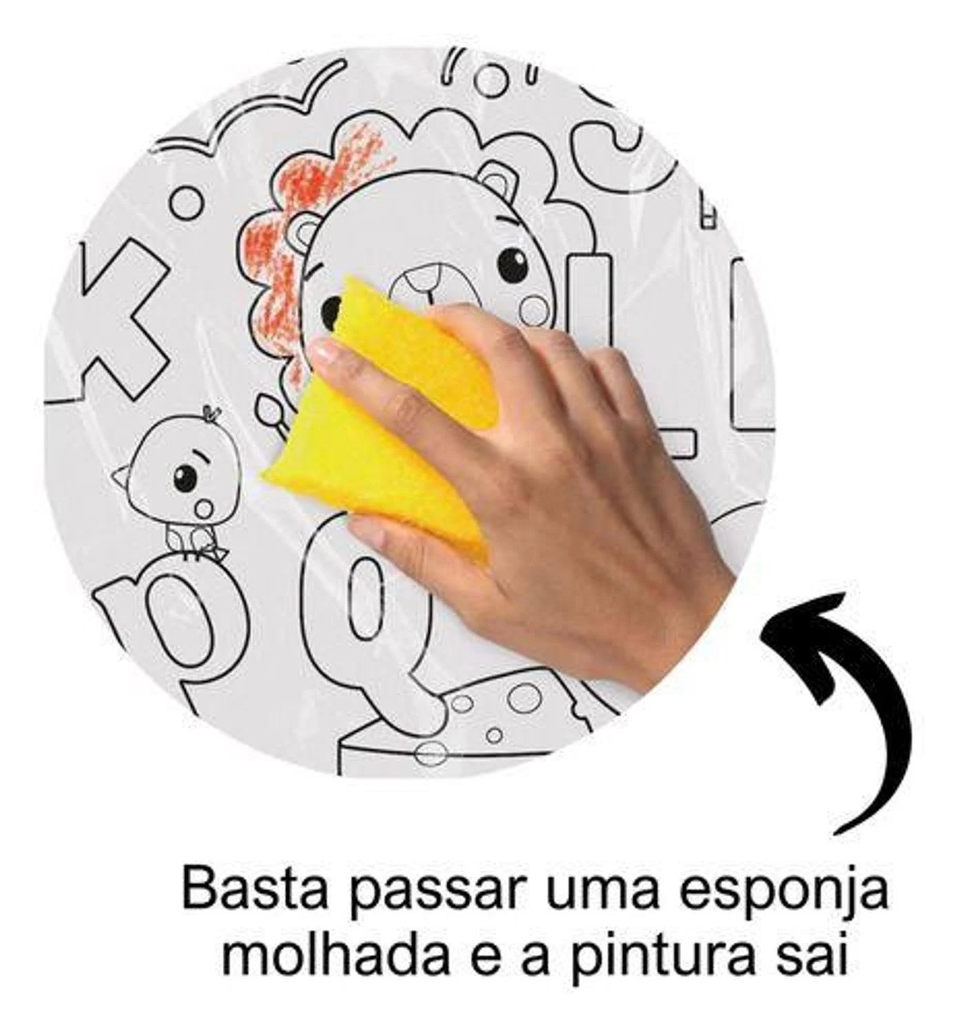 Tapete Pintura Sereia 920 Samba Toys