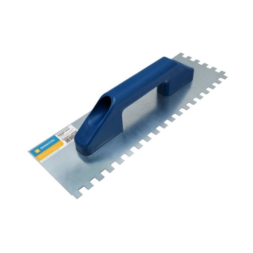 Desempenadeira Aço Dentada 38x12cm Dente 12x12mm - Dimaestro