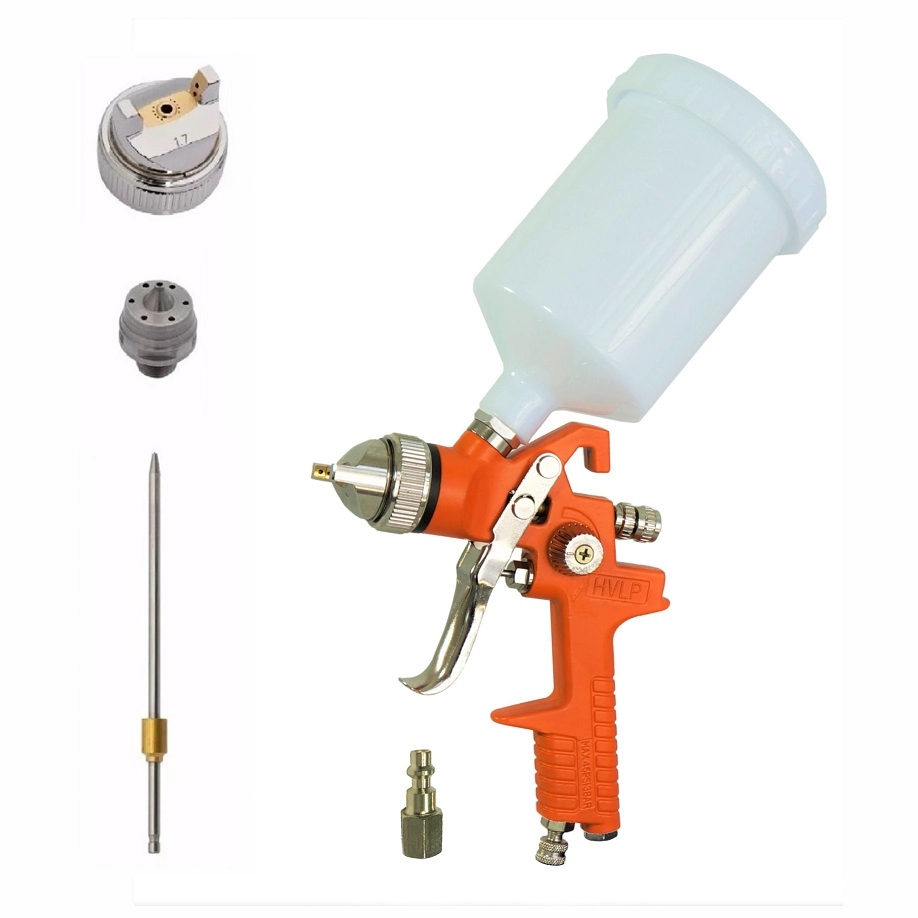 Pistola De Pintura Hvlp P827 Automotiva Bico 1,4mm