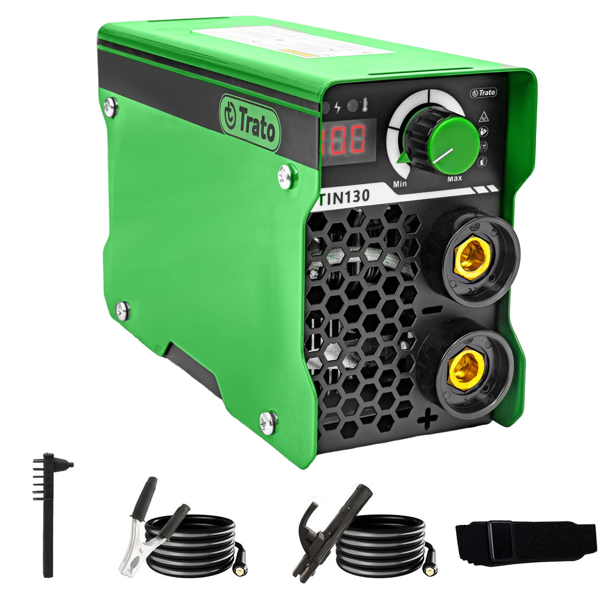 Máquina Solda Inversora Mma Tin130 Trato - 220v