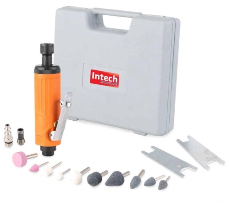 Kit Mini Retífica Pneumática 1/4" 22.000 Rpm Pn500 Intech Machine