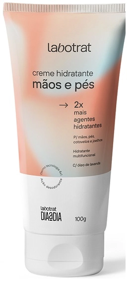 Creme Mãos E Pés Hidratante Labotrat Dia A Dia Bisnaga 100g