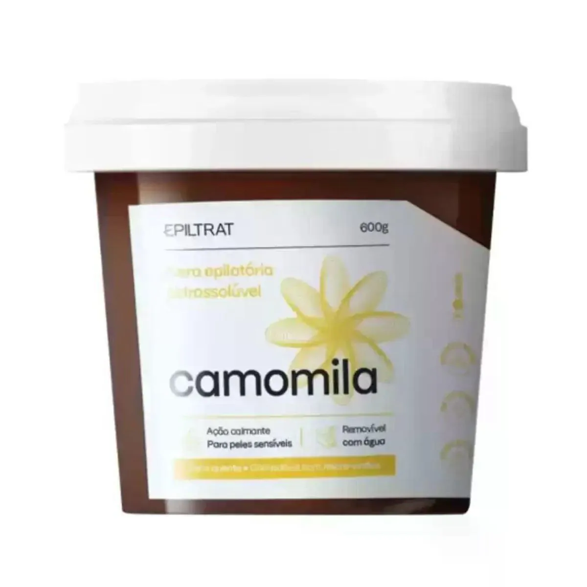 Cera depilação camomila 600g - Labotrat